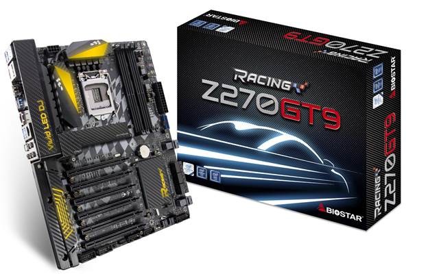 BIOSTAR RACING Z270GT9 Officially Launched! 2 BIOSTAR RACING Z270GT9 Officially Launched! 1